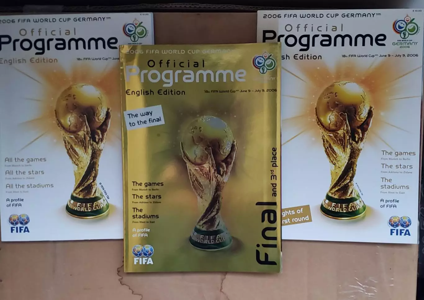 Официальные. Программы ЧМ 2006 по футболу.