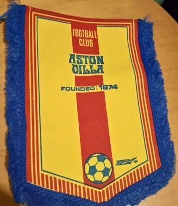 Вымпел ФК Астон Вилла (1989) / Pennant FC Aston Villa (1989) 1