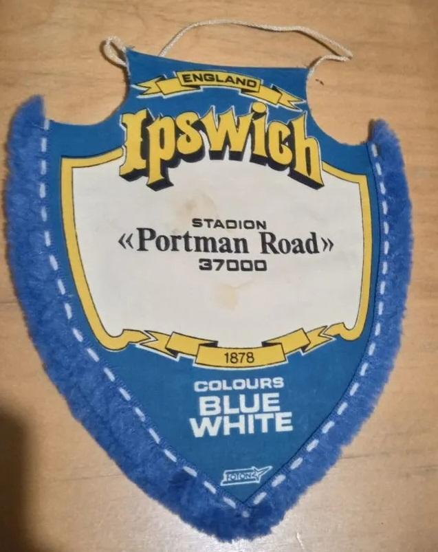 Вымпел ФК Ипсвич Таун (1989) / Pennant FC Ipswich Town (1989) 1