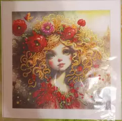 Картина Алмазная мозаика Девушка .