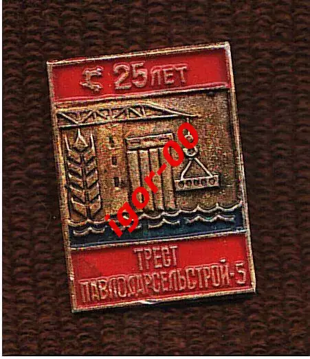 Трест Павлодарсельстрой-5 25 лет