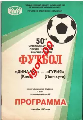 Динамо Киев - Гурия Ланчхути 1987