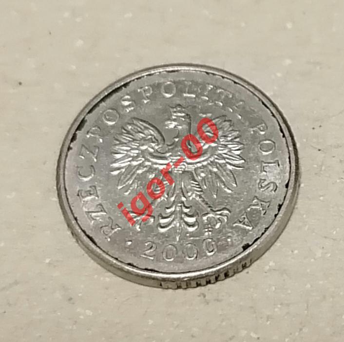 10 Groszy - Польша 10 грошей 2000 1