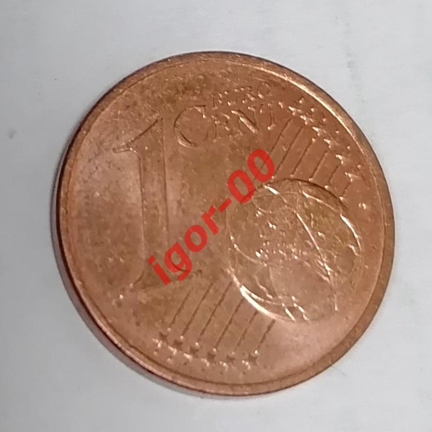 1 евроцент - Германия 2002D