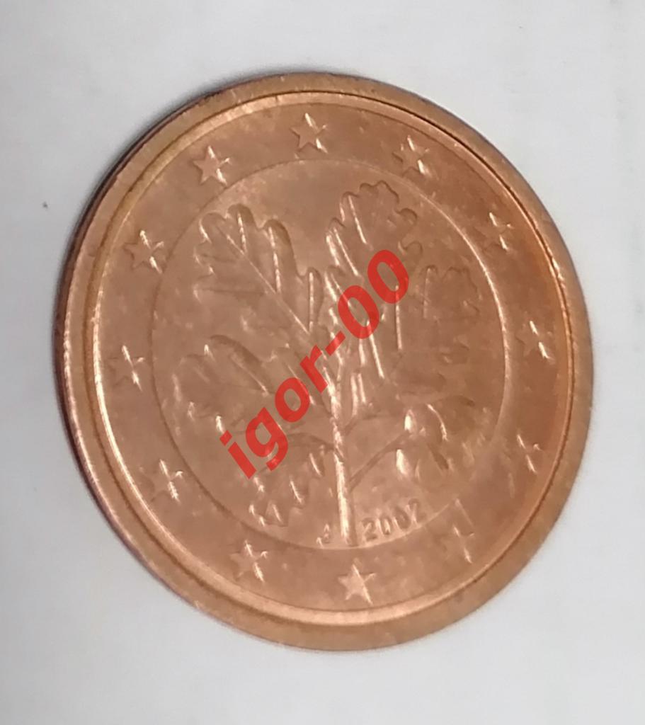 2 евроцента - Германия 2002J