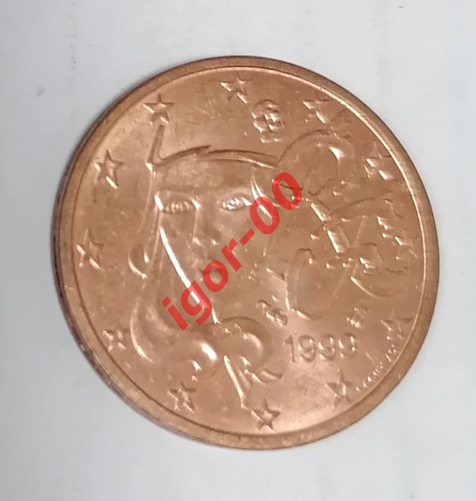 2 евроцента - Франция 1999
