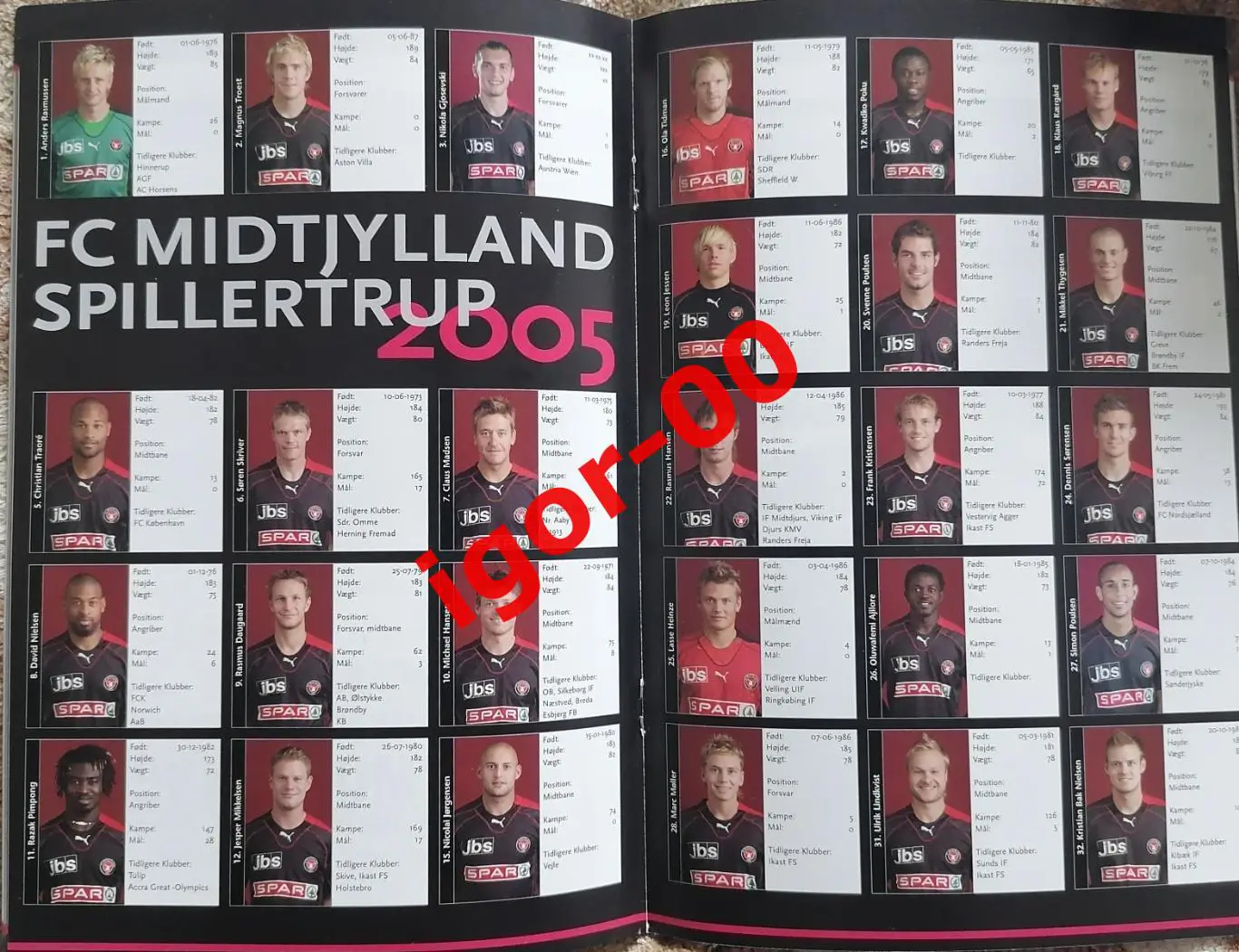 Мидтьюлланд Дания - ЦСКА Москва Россия 2005 2