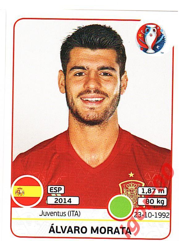 Наклейка PANINI ЕВРО-2016 № 370