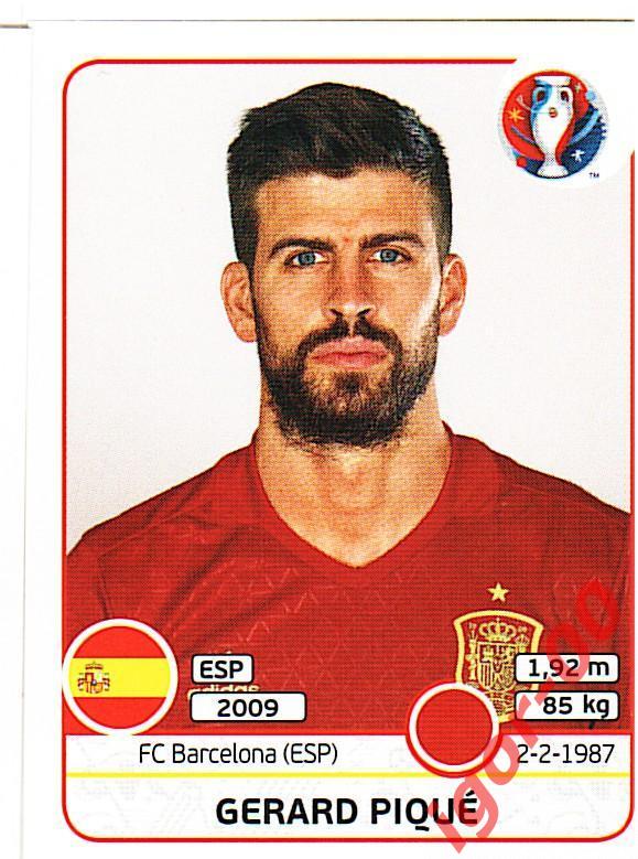 Наклейка PANINI ЕВРО-2016 № 356