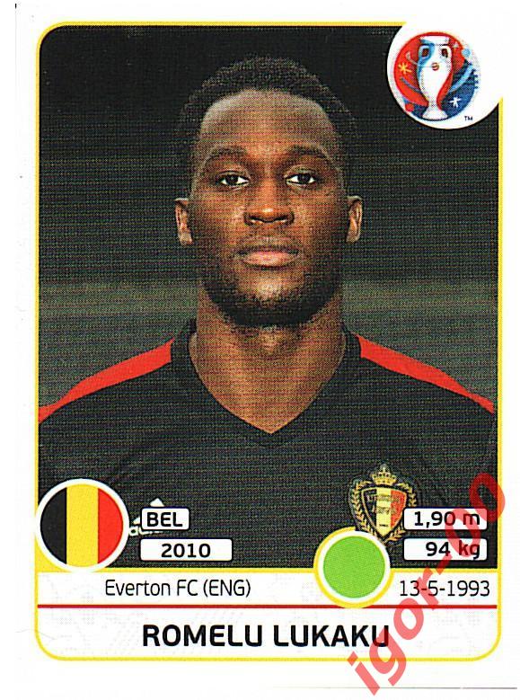 Наклейка PANINI ЕВРО-2016 № 484