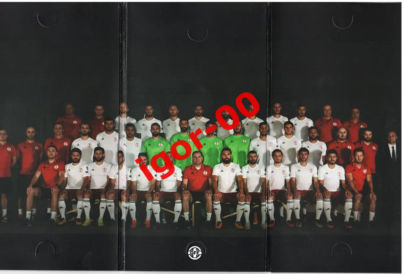 Грузия - Молдова 2016 Буклет-приглашение в VIP-ложу 1