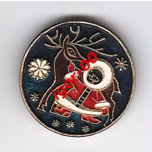 Эскимос с оленем