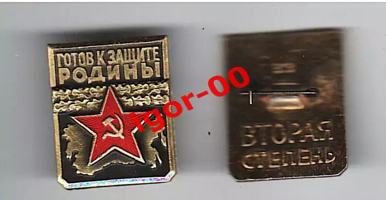 Готов к защите Родины Вторая степень