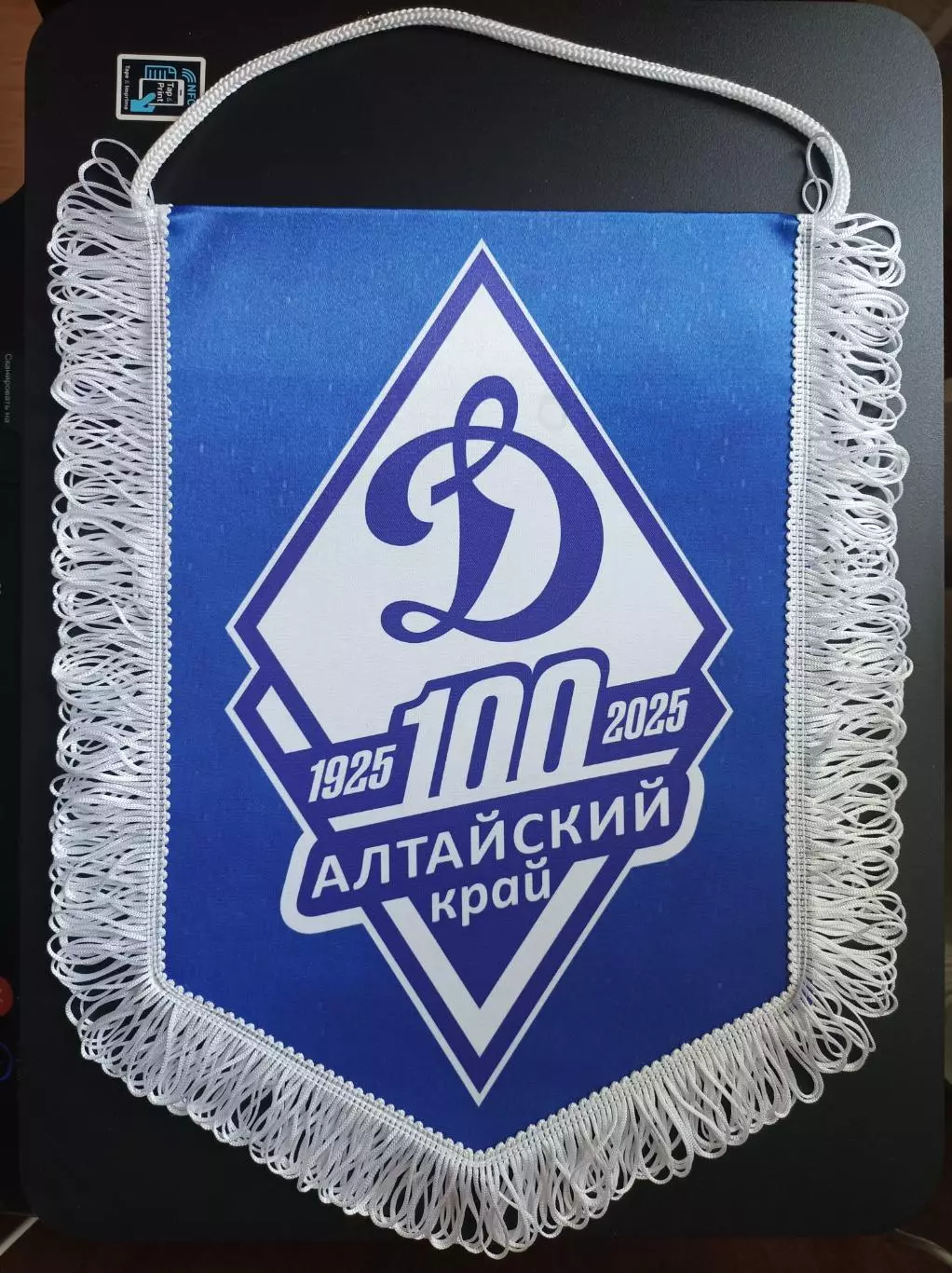 Официальный вымпел Динамо Барнаул, Яшин 1