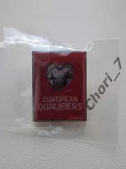 УЕФА UEFA Европейская квалификация (Официальный значок)