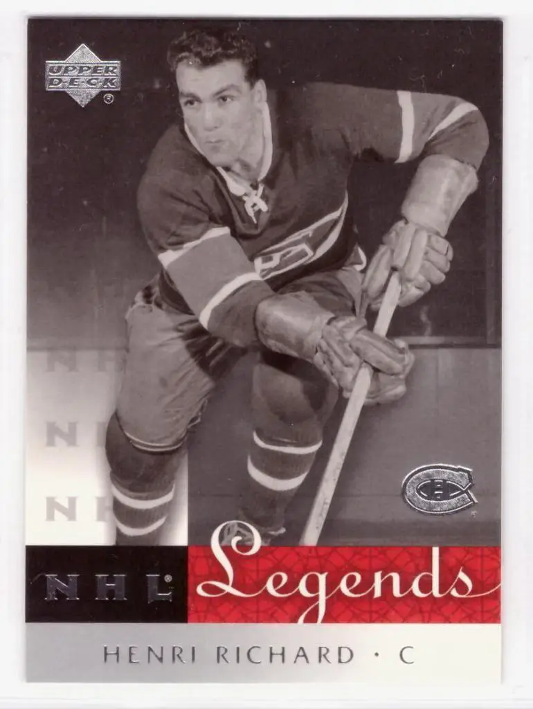 Легенды НХЛ/NHL Henri Richard (Анри Ришар Монреаль)