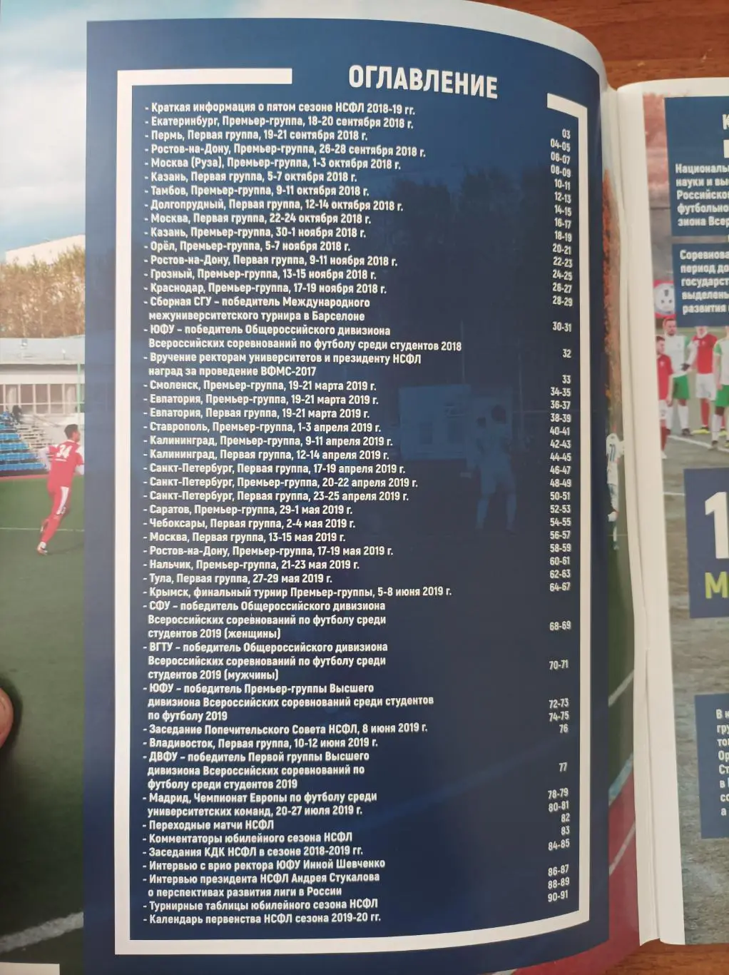 НСФЛ. Национальная студенческая лига 2018-19 (см. описание, участники) 1