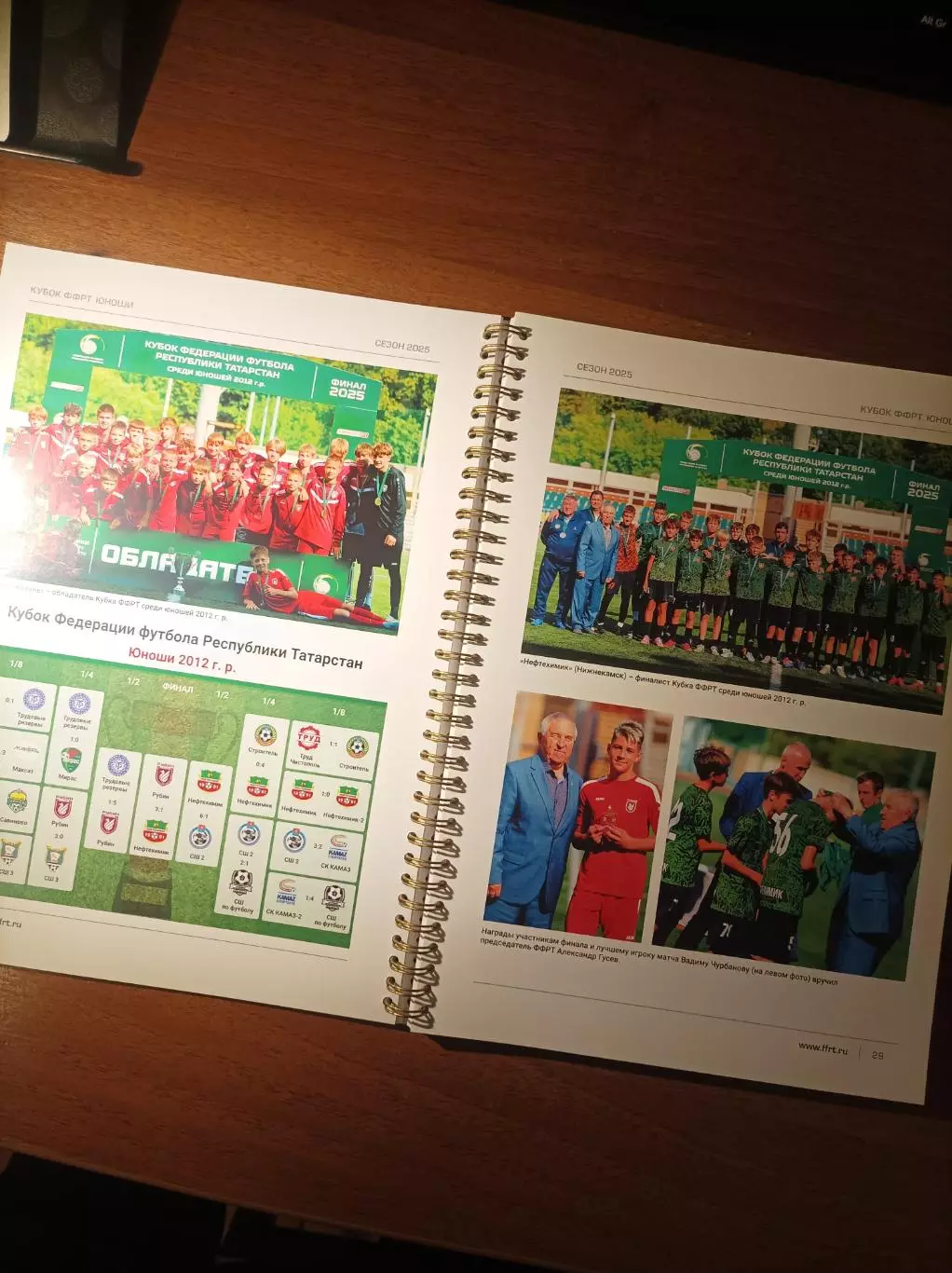 Федерация футбола Татарстана 2025. Итоговый справочник 4