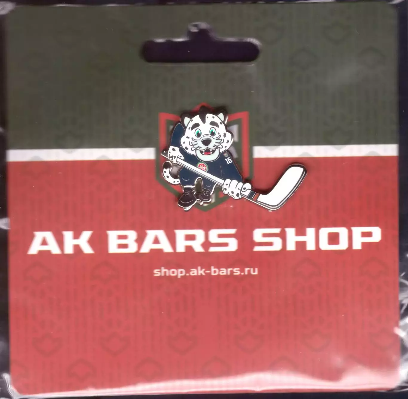 Значок ХК Ак Барс Казань (официальный). 2025 год.