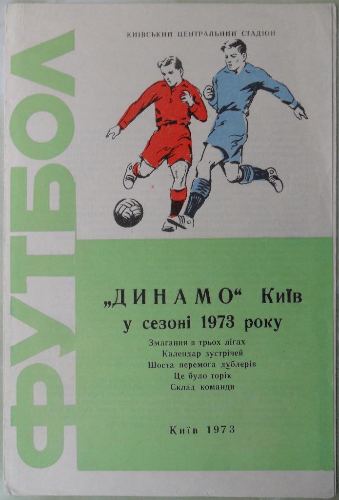 Динамо Киев в сезоне 1973.
