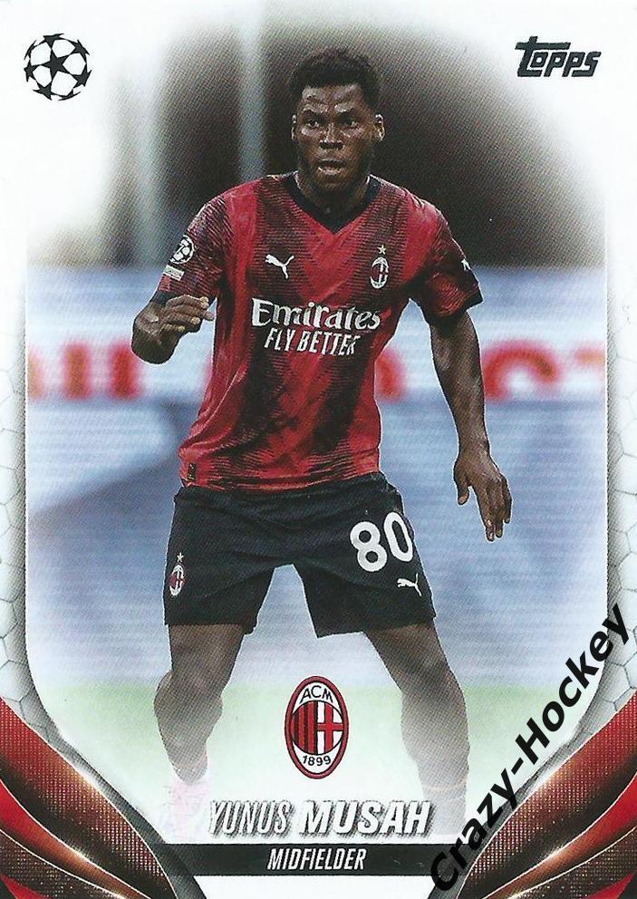 Yunus Musah (A.C. Milan, Base card)