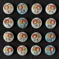 Набор знаков «Сборная СССР» на ЗОИ-1976