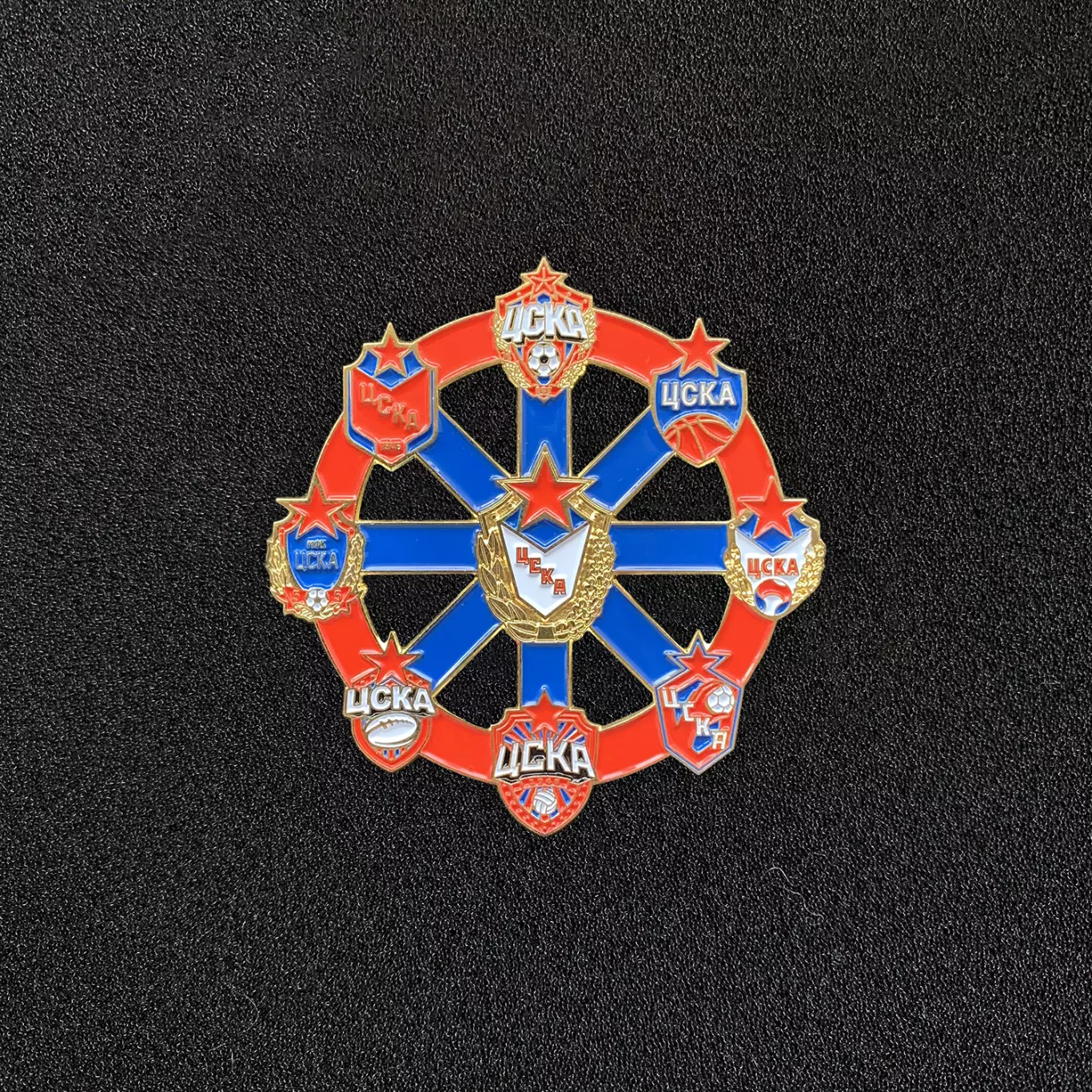 Знак «ЦСКА – наше всё!» (вариант 2)