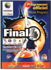 Евролига Финал 2001 ЦСКА Москва, Маккаби, Эфес Пилзен, Панатинаикос в Париже