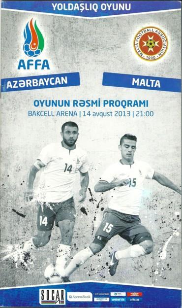 Азербайджан - Мальта 2013