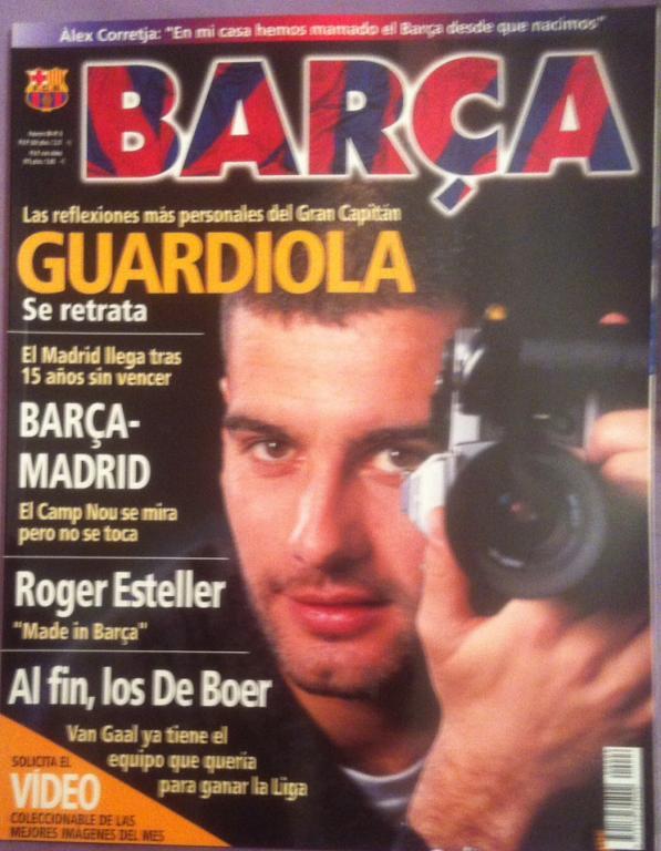 Журнал Barca Барселона февраль 1999