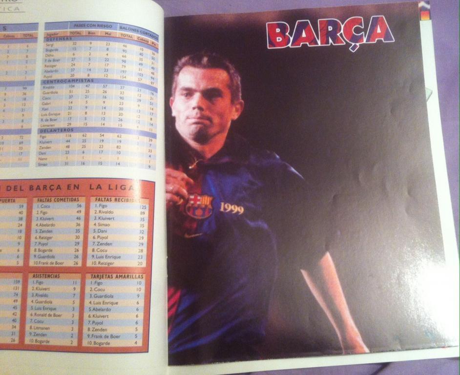 Журнал Barca Барселона июль 2000 2