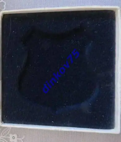 Медаль официальная клуба Стяуа Бухарест к матчу Суперкубка с Динамо Киев 1987 2