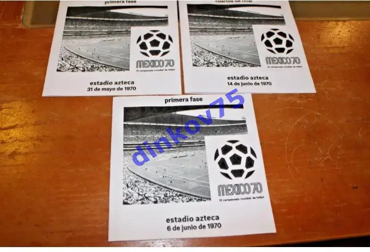 НОВОДЕЛ Мексика - СССР, СССР - Бельгия, СССР - Уругвай 1970