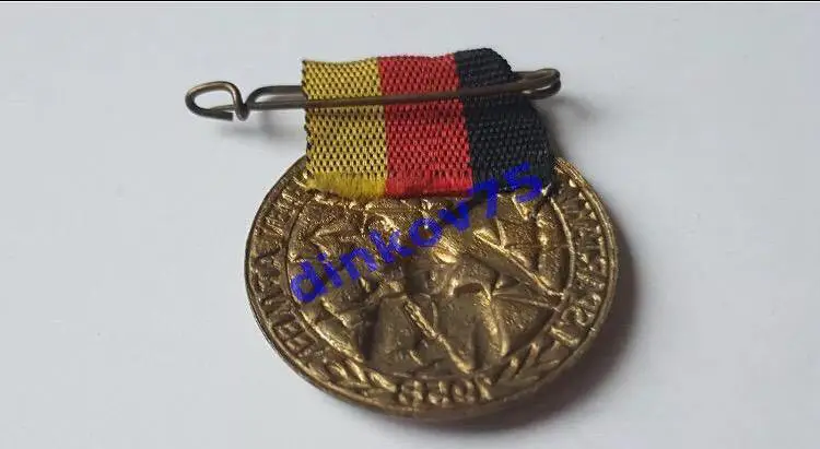 Знак Спартакиада в Германии армейских команд 1958 с участием ЦСКА Москва 1