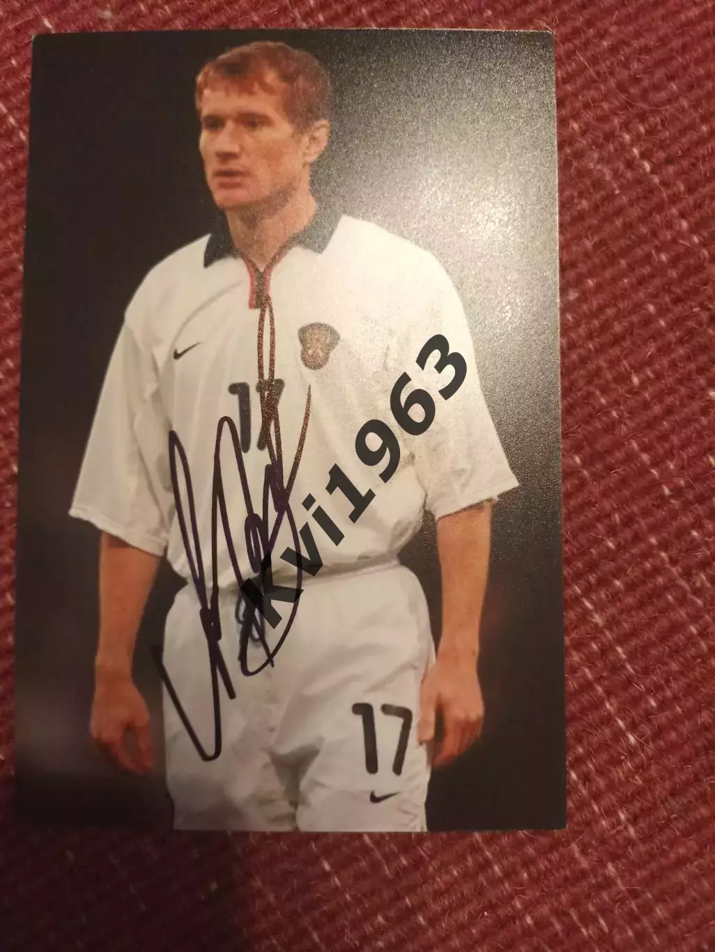 Живой автограф Андрея Федькова легендыТерека , Ростова , Сокола , Балтики