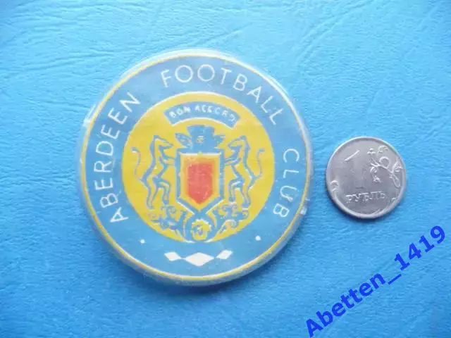 Значок ФК Абердин (Aberdeen Football Club). Шотландия