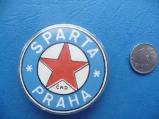 Значок ФК Спарта Прага (Чехословакия).