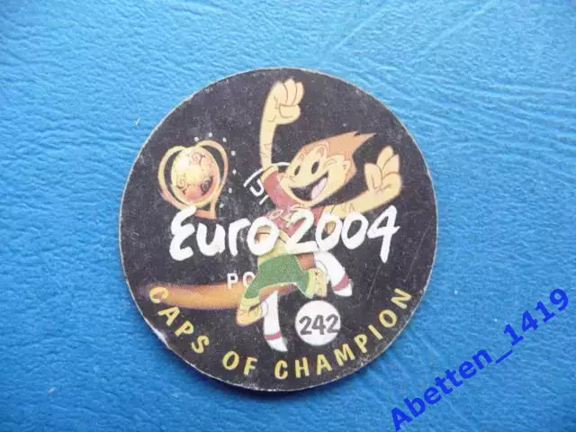 Фишки, кэпсы ЕВРО-2004 № 242, Тиагу Мендес. 1