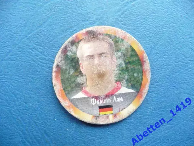 Фишки, кепсы, ЕВРО 2004 № 145. Филипп Лам. 1