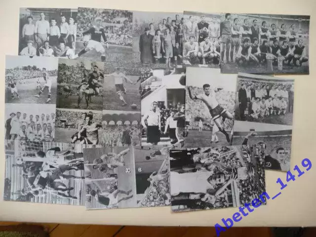 Набор открыток. 1985г. Динамо Москва. Странички истории советского футбола. 14 4