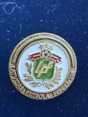 … , Федерация футбола Латвии. Официальный знак., . ,. -......-.