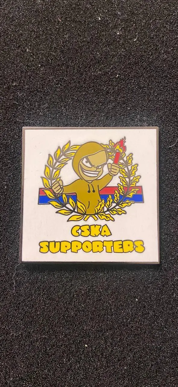 ЦСКА фанатский знак
