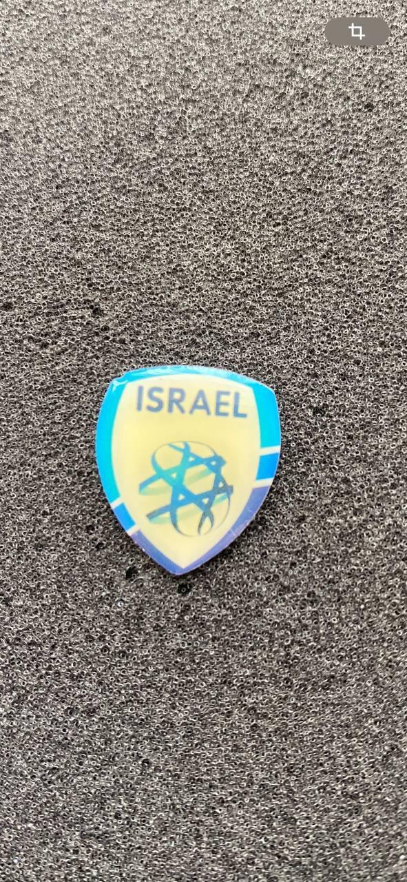 …-... Федерация футбола Израиля. Официальный знак-.-.