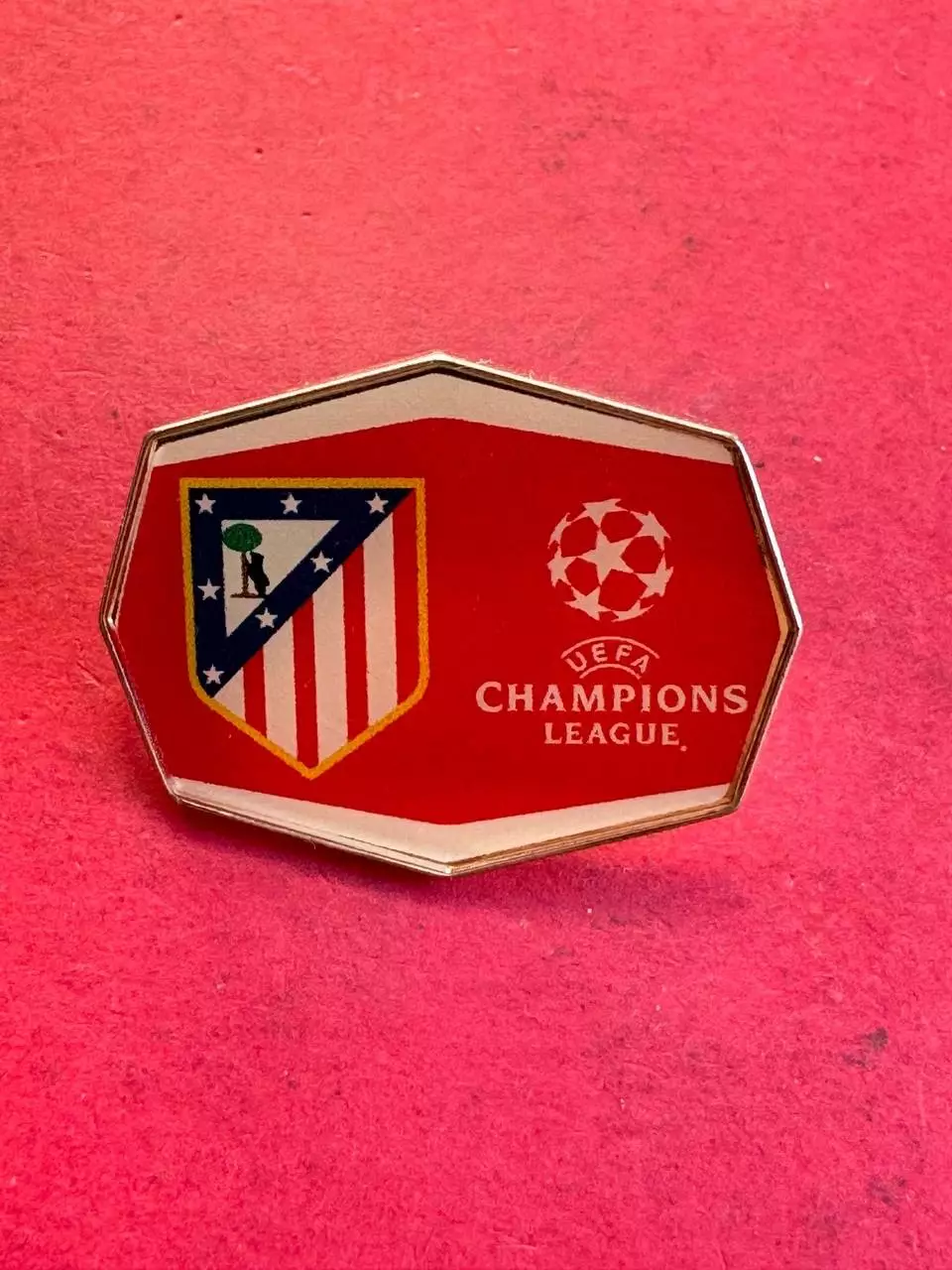 ,, Атлетико Мадрид. Официальный знак лиги чемпионов УЕФА ,,.. ...-