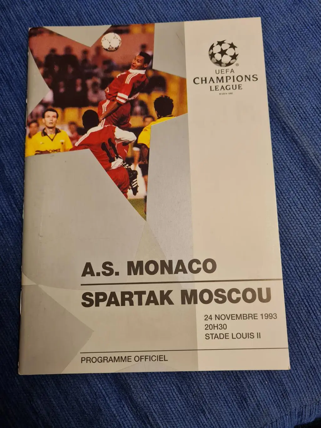 24.11.1993. Монако - Спартак.