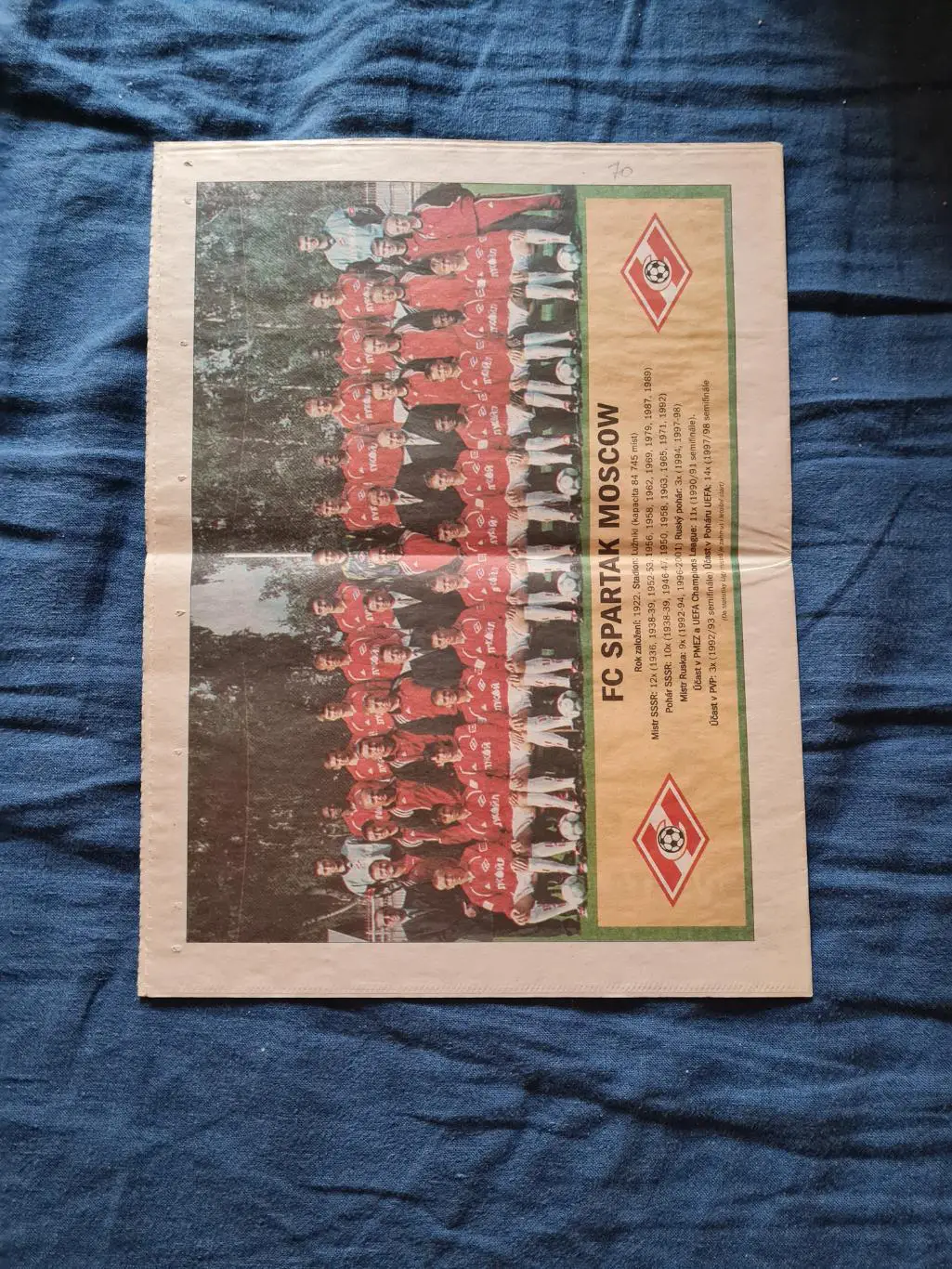 10.10.2001. Спарта Прага - Спартак. 1