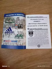 Камаз (Набережные Челны) - Металлург (Красноярск)18.04.2006