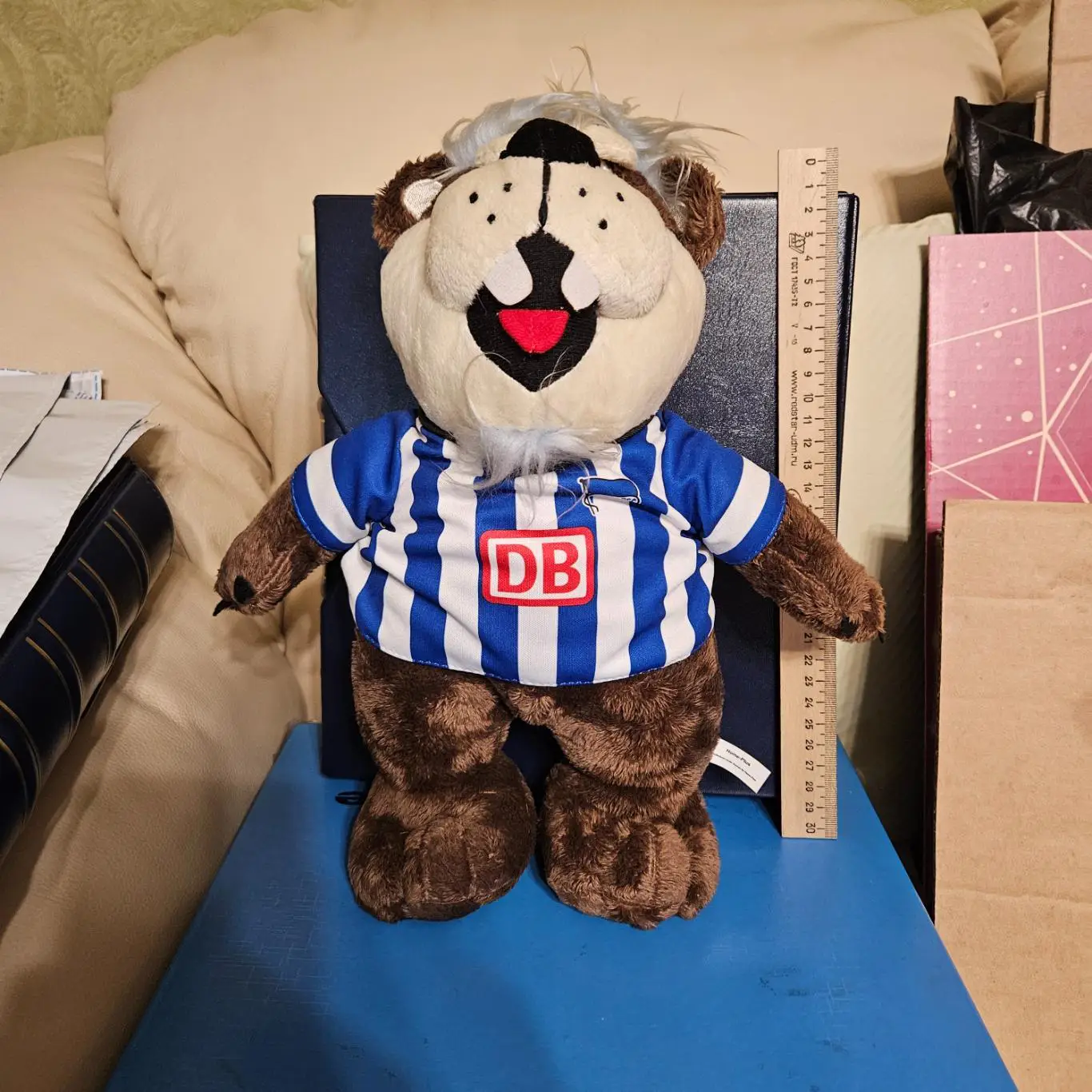 МАСКОТ ИГРУШКА-ТАЛИСМАН ФК ГЕРТА (БЕРЛИН, ГЕРМАНИЯ)