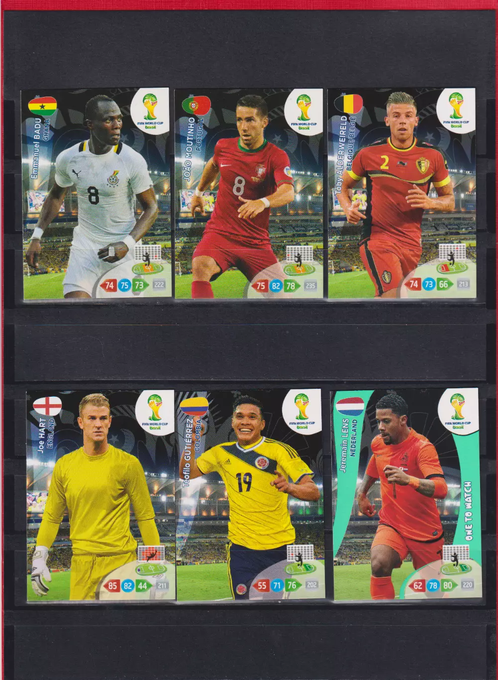 КАРТОЧКИ PANINI/ ПАНИНИ ЧЕМПИОНАТ МИРА 2014