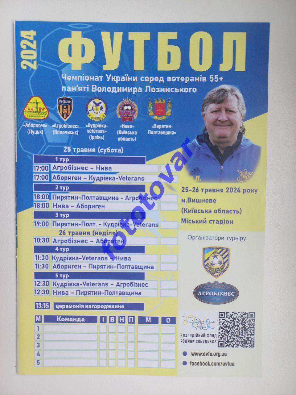 25-26.05.2024 Ветерани 55+ (Кудрівка, Волочиськ, Луцьк, Ірпінь, Полтава)